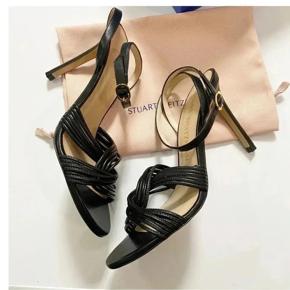 NIB Stuart Weitzman Twist Sleek 95 Sandals size 9.5 - Picture 9 of 12
